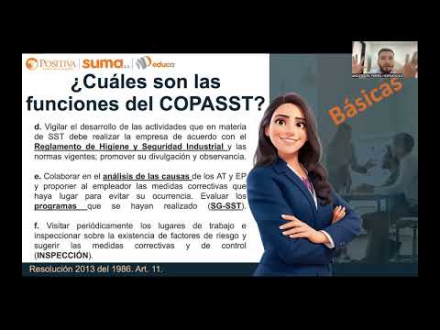 Sesión 10: funciones básicas y complementarias de los COPASST