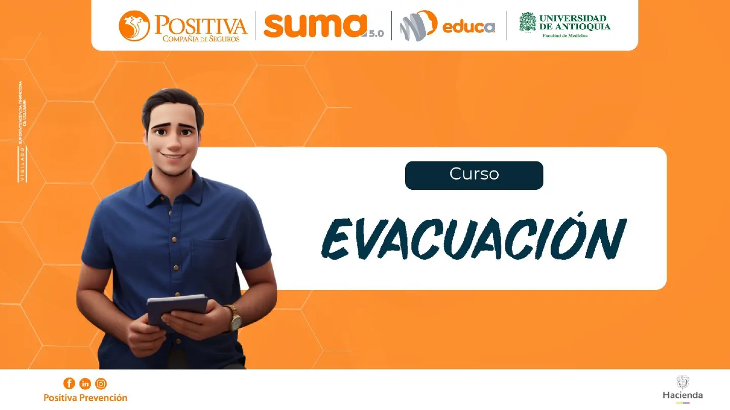 Curso de evacuación - acción educativa presencial - Medellín