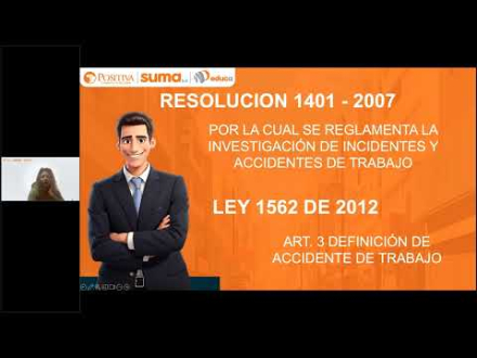 Marco legal en investigación de incidentes y accidentes de trabajo