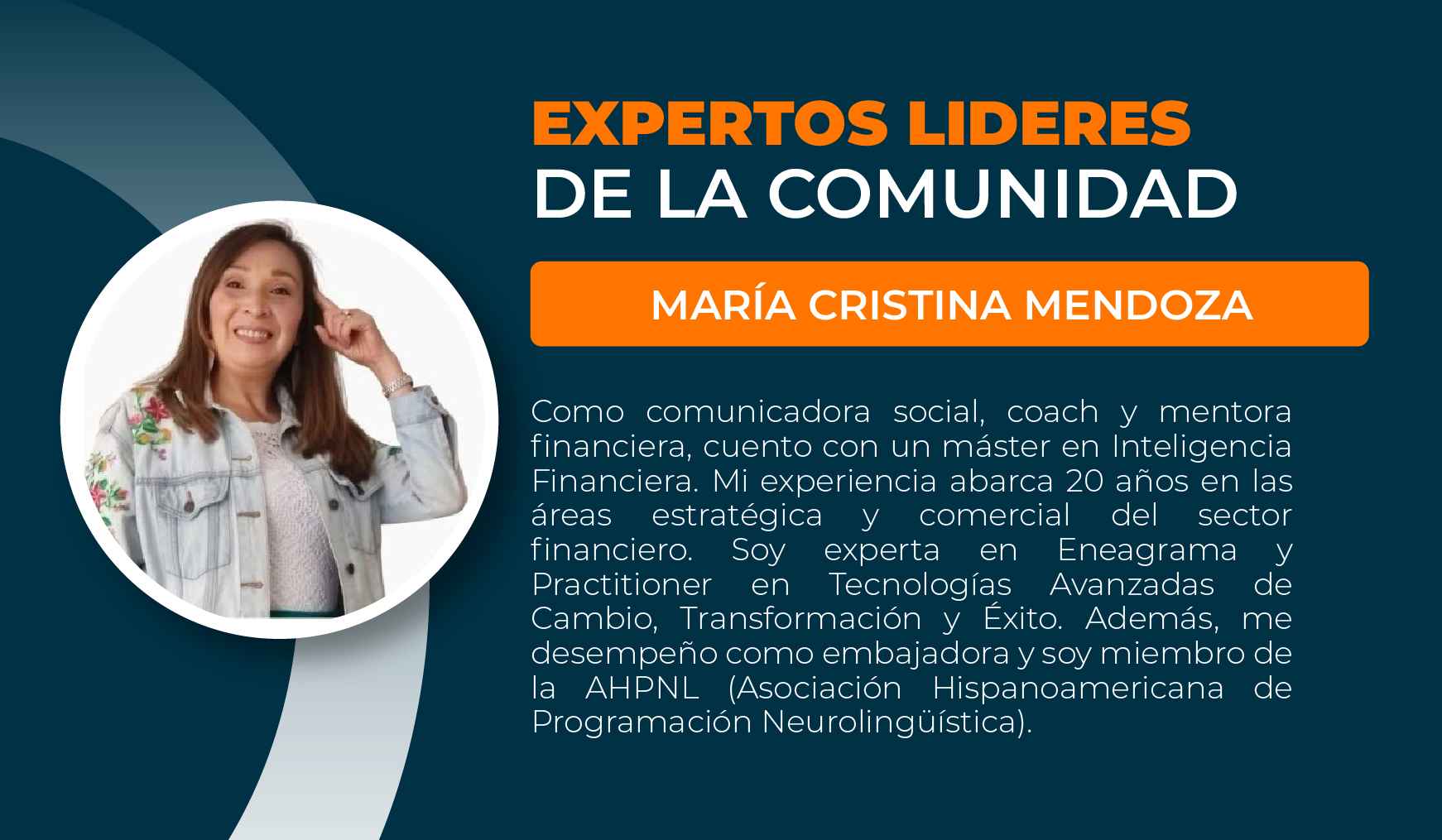 MARÍA CRISTINA MENDOZA