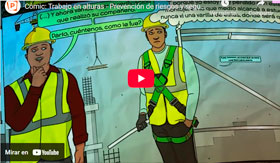 Trabajo en alturas - Prevención de riesgos y seguridad laboral