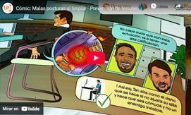 Malas posturas al limpiar - Prevención de lesiones y seguridad laboral