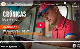 Mensajero en riesgo - Prevención y seguridad en el trabajo