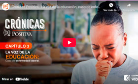 La voz de la educación, caso de enfermedad laboral