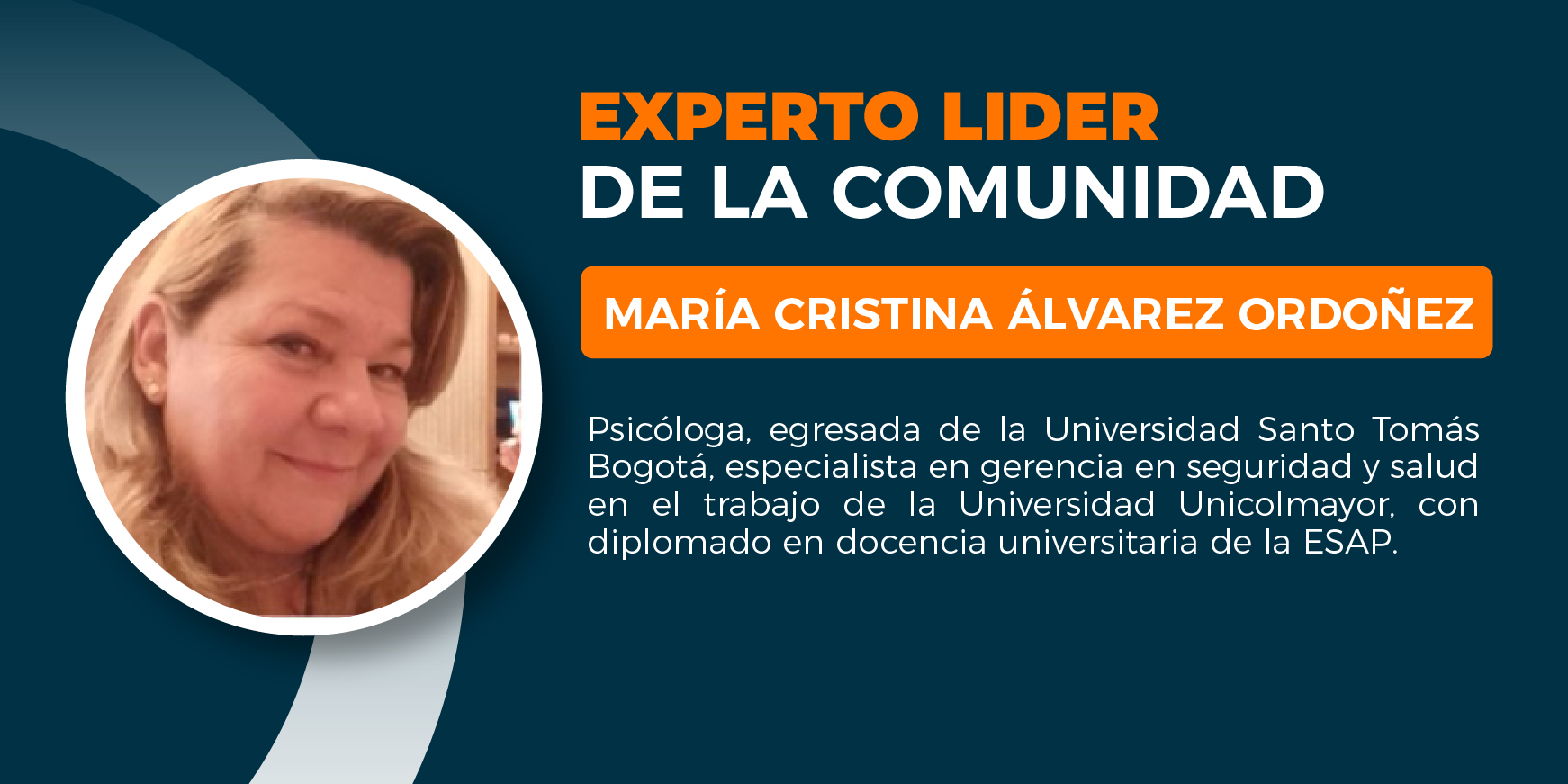 MARIA CRISTINA ALVAREZ ORDOÑEZ