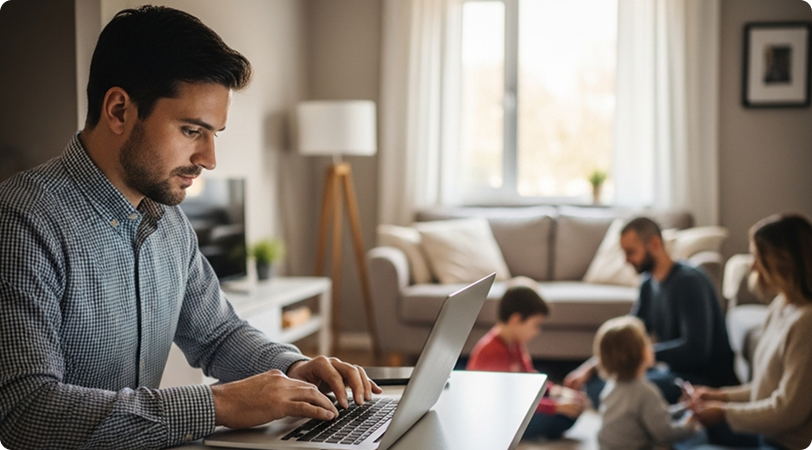 Equilibrio perfecto, Trabajo Familia - Investigación - Edición 2 - Hero