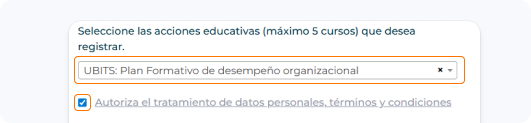 Usado en Ubits