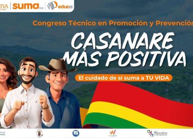 Imagen que representa el Congreso técnico en promoción y prevención 2024 Casanare Más Positiva