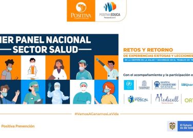 1° Panel Nacional sector salud: retos y retorno de experiencias exitosas y lecciones aprendidas