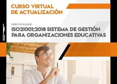 Curso virtual de actualización - Certificado ISO210012018 Sistema de gestión para organizaciones educativas