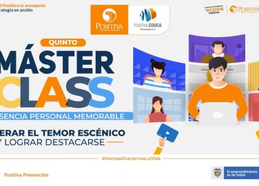 5° Máster Class, “Presencia personal memorable", superar el temor escénico y lograr destacarse