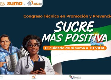 Imagen que representa el Congreso técnico en promoción y prevención 2024 Sucre más Positiva - Acción educativa presencial - Sincelejo