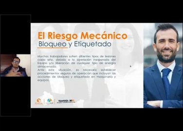 El riesgo mecánico- Bloqueo y etiquetado del riesgo mecánico