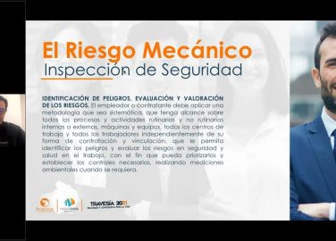 El riesgo mecánico: Planificación para la inspección