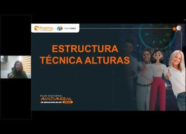 Estructura técnica en trabajo en alturas