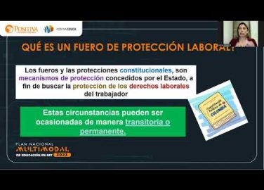 Fueros de protección laboral de interés del SG-SST