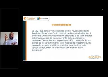 Gestión del riesgo ante emergencias y desastres en el territorio