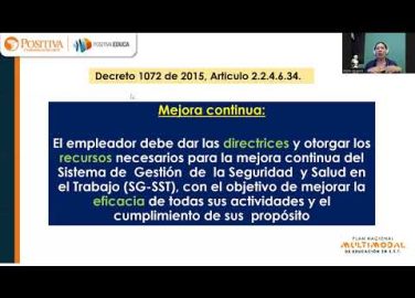 Guía para el diseño de la matriz de mejora continua SST