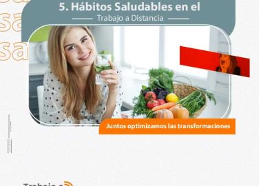 Hábitos saludables en el trabajo a distancia