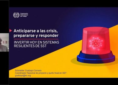 Intervención especial Organización Internacional del Trabajo (OIT) - Sistemas resilientes de seguridad y salud en el trabajo - Día mundial de la seguridad y salud en el trabajo 2021