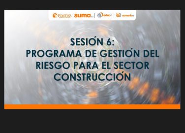 20. PRESENTACIÓN SESIÓN 6 PROGRAMA DE GESTIÓN DEL RIESGO