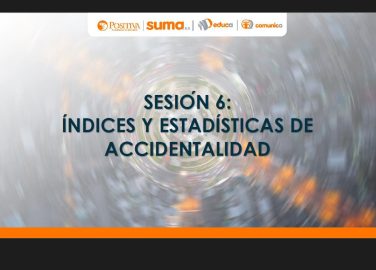 SESIÓN 6 ÍNDICES Y ESTADÍSTICAS DE ACCIDENTALIDAD