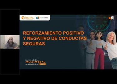 Reforzamiento positivo y negativo de conductas seguras