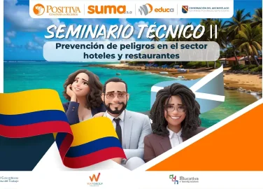 Aprende sobre la prevención de riesgos en el sector hotelero y gastronómico en este seminario técnico en San Andrés.