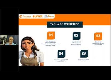 Imagen que representa la acción educativa Sesión 1: Aspectos legales del SGSST y actualización normativa