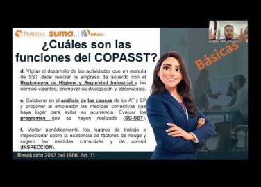 Sesión 10: funciones básicas y complementarias de los COPASST