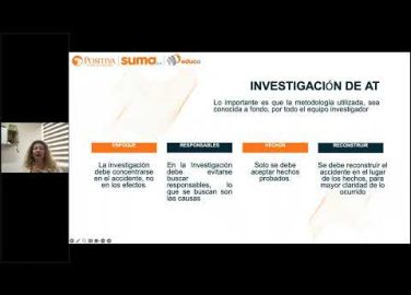 Sesión 10: lecciones aprendidas dentro de la investigación de accidentes