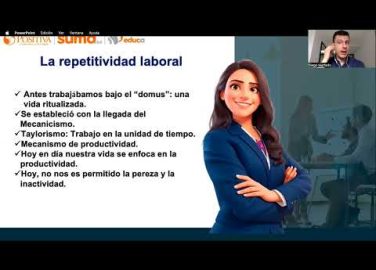 Imagen que representa la acción educativa Sesión 4: La gestión del ritual laboral desde la SST