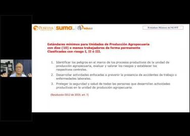 Imagen que representa la Sesión 6: Normatividad - Plan de mejoramiento en estándares mínimos del SGSST