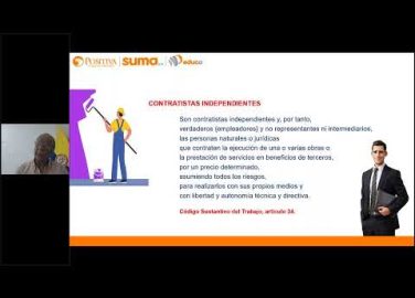 Sesión 6: trabajador independiente y contratista - sector comercio