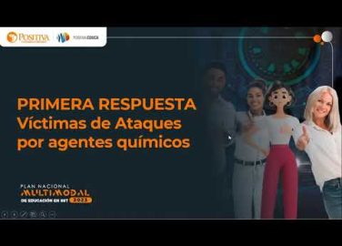 Víctimas de ataque por agentes quimicos, primera respuesta ante un ataque