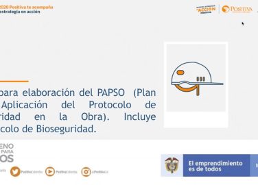 ABC para elaboración del PAPSO (Plan de aplicación del protocolo de seguridad en la obra)