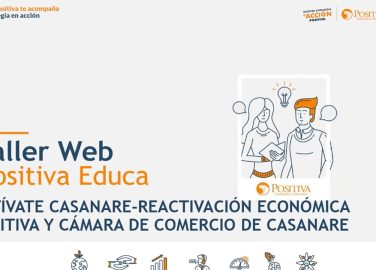 Actívate Casanare, reactivación económica (Positiva y Cámara de Comercio de Casanare)