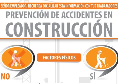 Prevención de accidentes en construcción