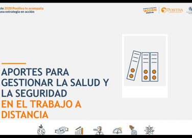 Aportes para gestionar la salud y las seguridad en el trabajo a distancia