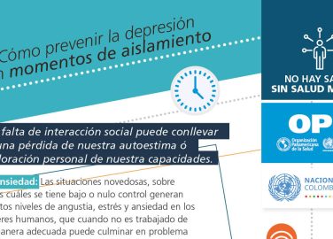 ¿Cómo prevenir la depresión en momentos de aislamiento?