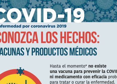 Conozca los hechos: vacunas y productos médicos