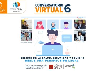 Conversatorio virtual 6, gestión de la salud, seguridad y covid-19, una perspectiva legal