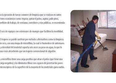 Recomendaciones para control de caídas en actividades de limpieza en casa, hospitales, oficinas y restaurantes