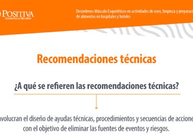 Recomendaciones técnicas: ¿a qué se refieren las recomendaciones técnicas?