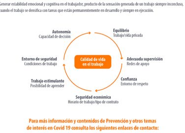 Recomendaciones organizacionales para integrar la calidad de vida en el trabajo a la prevención de los desórdenes músculo esqueléticos