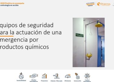 Equipos de seguridad para la actuación de una emergencia por productos químicos