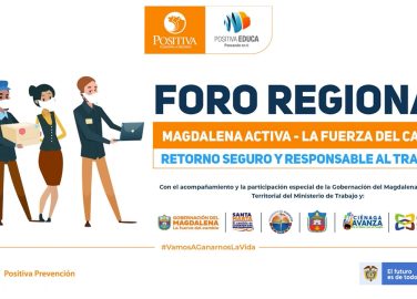 Foro regional Magdalena activa - la fuerza del cambio, retorno seguro y saludable al trabajo