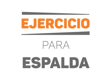 Ejercicios para espalda