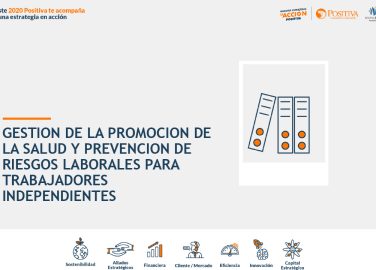 Gestión de la promoción de la salud y prevención de riesgos laborales para trabajadores independientes