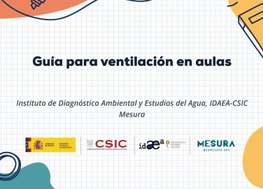 Guía para ventilación en aulas